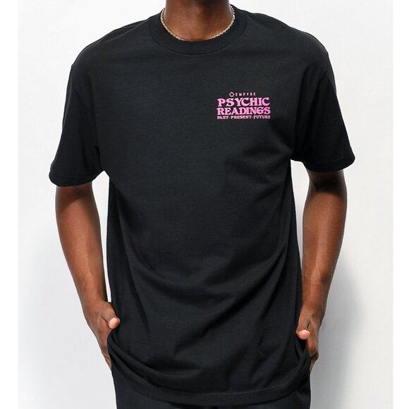 Empyre World Psychic Readings Black Cotton T-Shirt SZ L - Picture 3 of 8